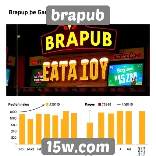 Análise da performance de brapub no mercado de games